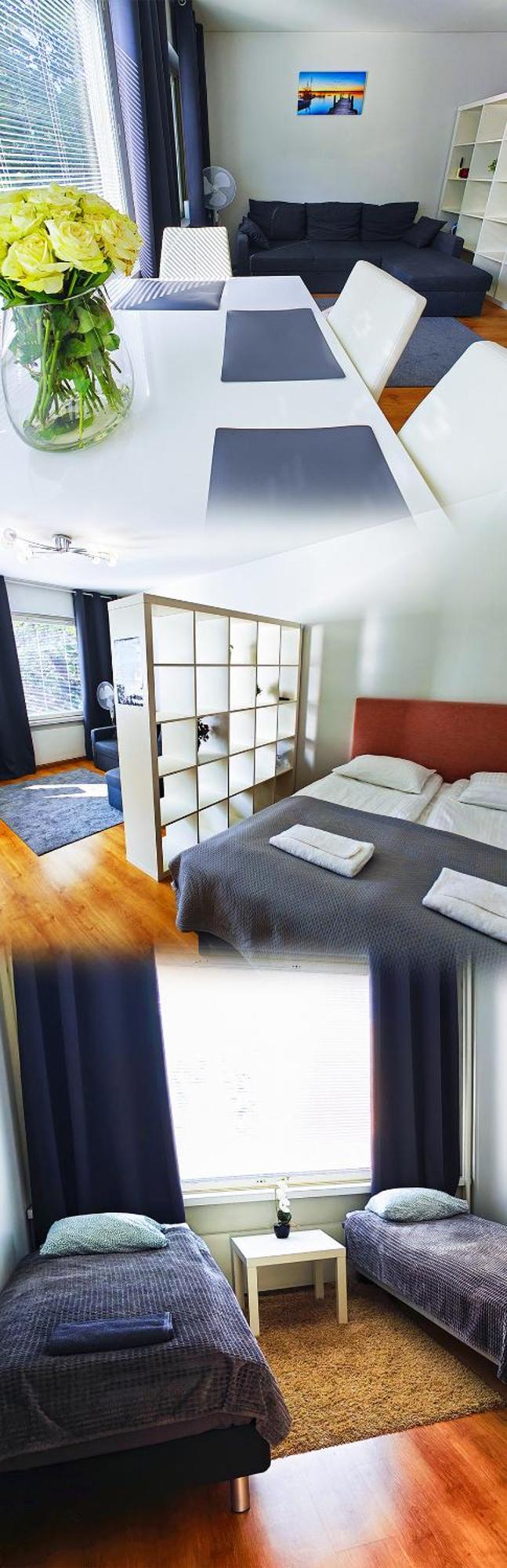 3-Room Apartment In Oulu Center, Parking 外观 照片